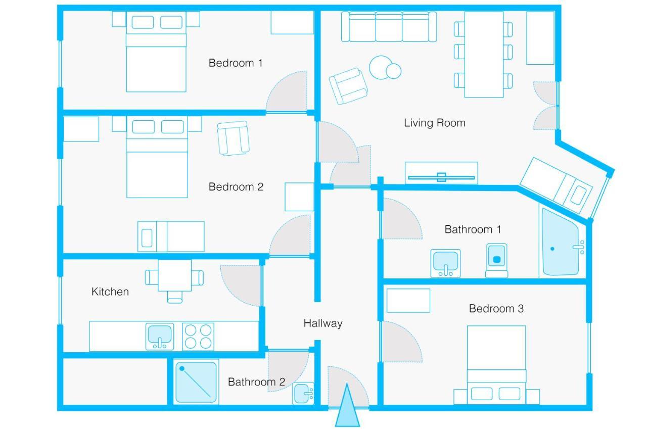 Boediker Loft, 3 Bedroom App With 2 Bath Rooms In Friedrichshain Up To 9 Berlim Exterior foto
